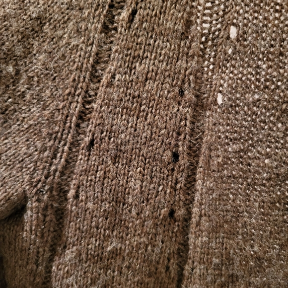 Flutter front wool cardigan - Picture 4 of 5